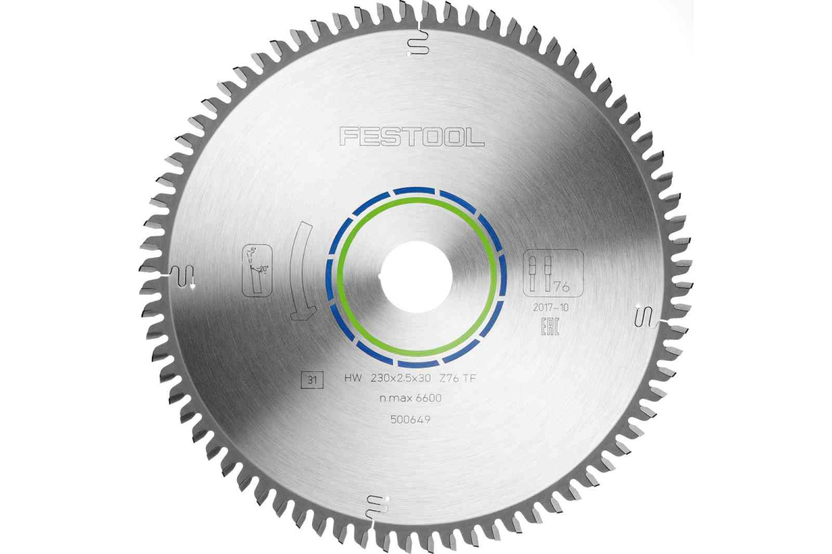 Festool tarcza z węglikiem spiekanym 230x2,5x30 TF76 Festool tarcza z węglikiem spiekanym 230x2,5x30 TF76