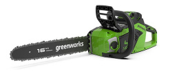 Greenworks 40V pilarka łańcuchowa 40 cm Greenworks GD40CS18K4 zestaw ładowarka aku 4Ah