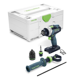 Akumulatorowa wiertarko-wkrętarka Festool QUADRIVE TDC 18/4 I-Basic 575601