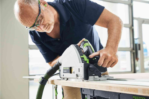 Festool zagłębiarka TS 55 FEBQ-Plus-FS 577010 + szyna 800 + łącznik