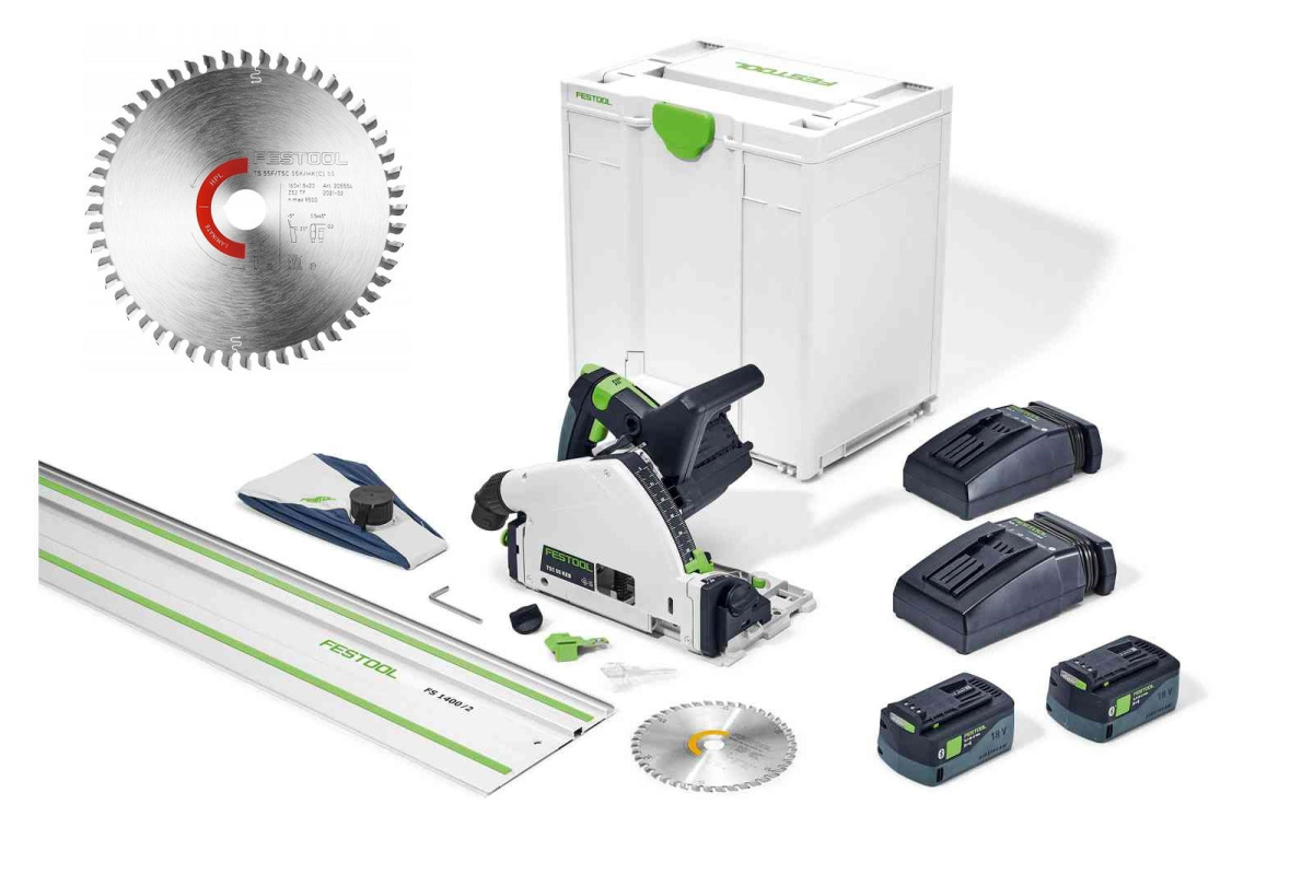 Festool zagłębiarka akumulatorowa TSC 55 5,2 KEBI-Plus/XL-FS + tarcza do laminatu 205554 Festool zagłębiarka akumulatorowa TSC 55 5,2 KEBI-Plus/XL-FS + tarcza do laminatu 205554