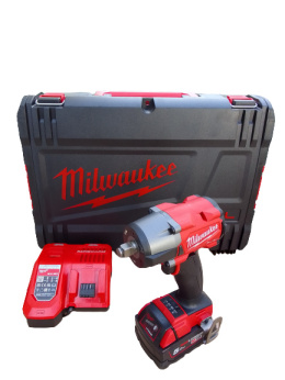 Milwaukee M18 FMTIW2F12-501X klucz udarowy z pierścieniem zabezpieczającym 4933478450 + akumulator 5.0Ah + ładowarka