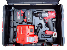 Milwaukee M18 FPD2-502X Wiertarko-wkrętarka udarowa 4933464264 + 2x akumulator 5.0Ah + ładowarka