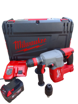 Milwaukee młotowiertarka SDS-Plus M18 CHX-501X 4933451381 + akumulator 5.0Ah + ładowarka