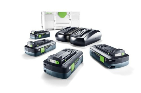 Festool Zestaw energii SYS 18V 4x4,0/TCL 6 DUO