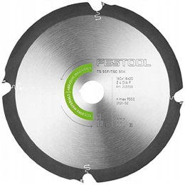 Festool diamentowa tarcza pilarska ABRASIVE MATERIALS DIA 160x1,8x20 F4 205558