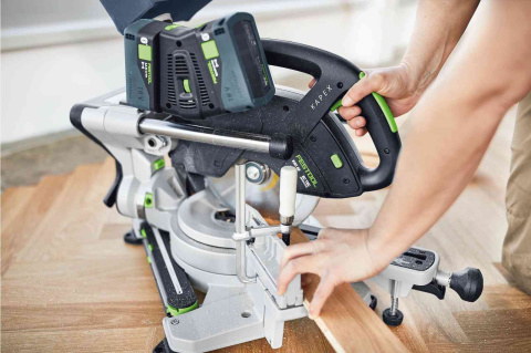 Akumulatorowa ukośnica przesuwna Festool KSC 60 EB 5,2 l-Plus 577174