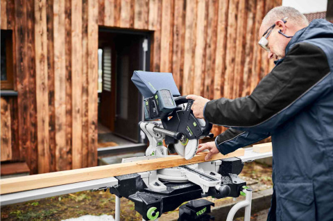 Akumulatorowa ukośnica przesuwna Festool KSC 60 EB 5,2 l-Plus 577174