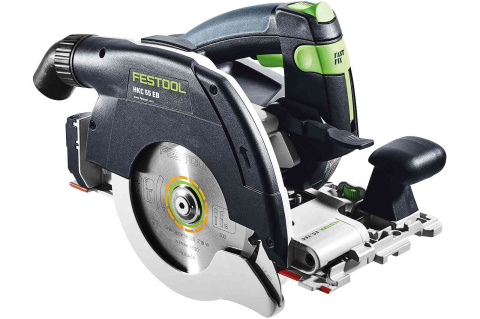 Akumulatorowa ręczna pilarka tarczowa Festool HKC 55 EB-Basic 576163