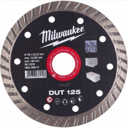 Milwaukee Tarcza diamentowa DUT 125 x 22,2 mm