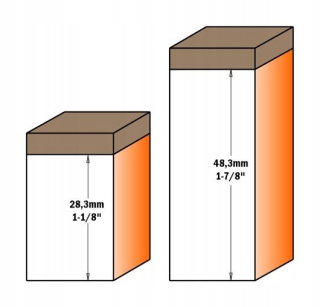 CMT - Frez HM D=19 I=48,3 L=99,8 S=12 łożysko górne