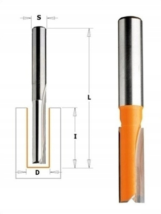 CMT - Frez HM D=6 I=25,4 L=60 S=8