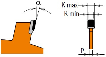 CMT Piła DP D=168 F=20 Z=10 K=1,8/1,2 2/6/32