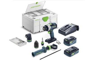 Festool TPC 18/4 5,0/4,0 I-Set Akumulatorowa wiertarko-wkrętarka udarowa