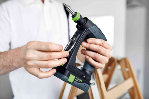 Akumulatorowa wiertarko-wkrętarka Festool CXS 18 C 3,0-Set