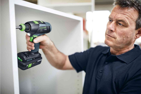 Festool T 18 3 HPC 4,0 I-Set Akumulatorowa wiertarko-wkrętarka + kaseta z bitami 769138