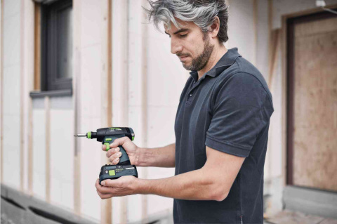 Festool T 18 3 HPC 4,0 I-Set Akumulatorowa wiertarko-wkrętarka + kaseta z bitami 769138