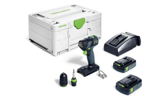 Festool TXS 18 C 3,0-Plus Akumulatorowa wiertarko-wkrętarka+ kaseta z bitami 769138