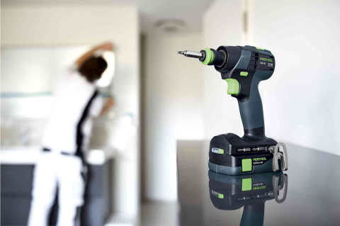 Festool TXS 18 C 3,0-Plus Akumulatorowa wiertarko-wkrętarka+ kaseta z bitami 769138