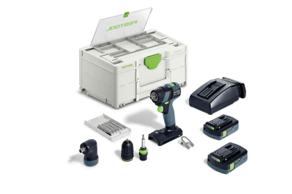 Akumulatorowa wiertarko-wkrętarka Festool TXS 18 C 3,0-Set