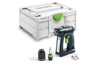 Festool C 18-Basic akumulatorowa wiertarko wkrętarka + kaseta z bitami 769138