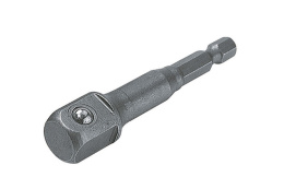 Wolfcraft Adapter do kluczy nasadowych 1/2" (13mm), dł.=72mm; dla wkrętaków ręcznych, wiertarek i wkrętarek