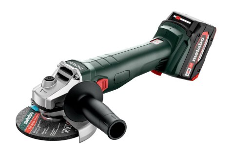 Szlifierka kątowa akumulatorowa Metabo W 18 7-125 125 mm 2x aku 4,0 Ah