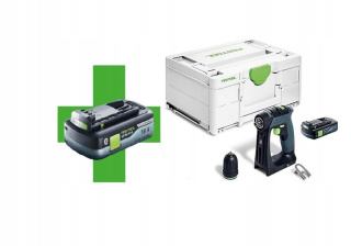 Akumulatorowa wiertarko-wkrętarka Festool CXS 18-Basic PROMO