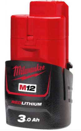 Milwaukee M12 B3 3.0 Ah akumulator
