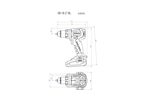 Narzędzia akumulatorowe w zestawach Combo Set 2.8.8 18V Metabo 685200000