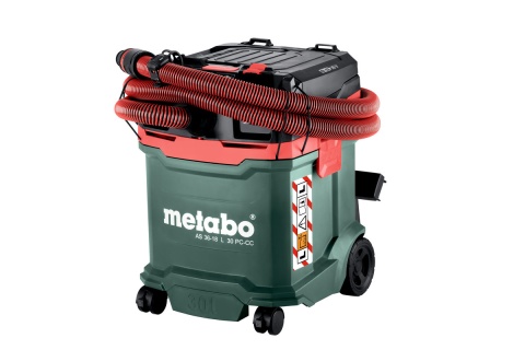 Odkurzacz akumulatorowy AS 36-18 L 30 PC-CC Metabo 602073850