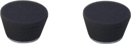 Profesjonalne gąbki polerujące Proxxon śr. 30 mm, miękkie (czarne), 2 sztuki