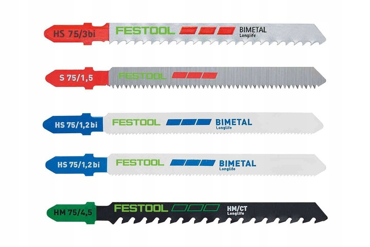 Festool zestaw brzeszczotów STS-Sort 21 sztuk