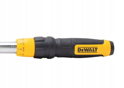 Mechaniczny klucz dynamometryczny DeWalt 75-345Nm