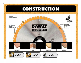 Tarcza piła do drewna 250 x 30 48z DeWalt