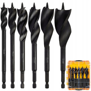 WIERTŁA SPIRALNE DEWALT EXT 6PC SET 152MM