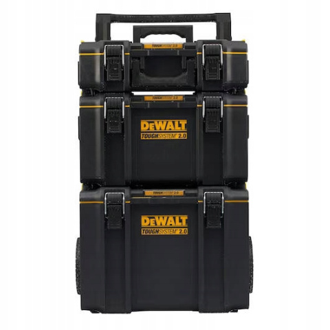 ZESTAW SKRZYŃ NARZĘDZIOWYCH Z KOŁAMI 3W1 TOUGHSYSTEM 2.0 DeWalt DWST83402-1