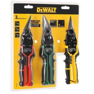 Nożyce typu ergo 3 szt. DeWALT DWHT14676-0