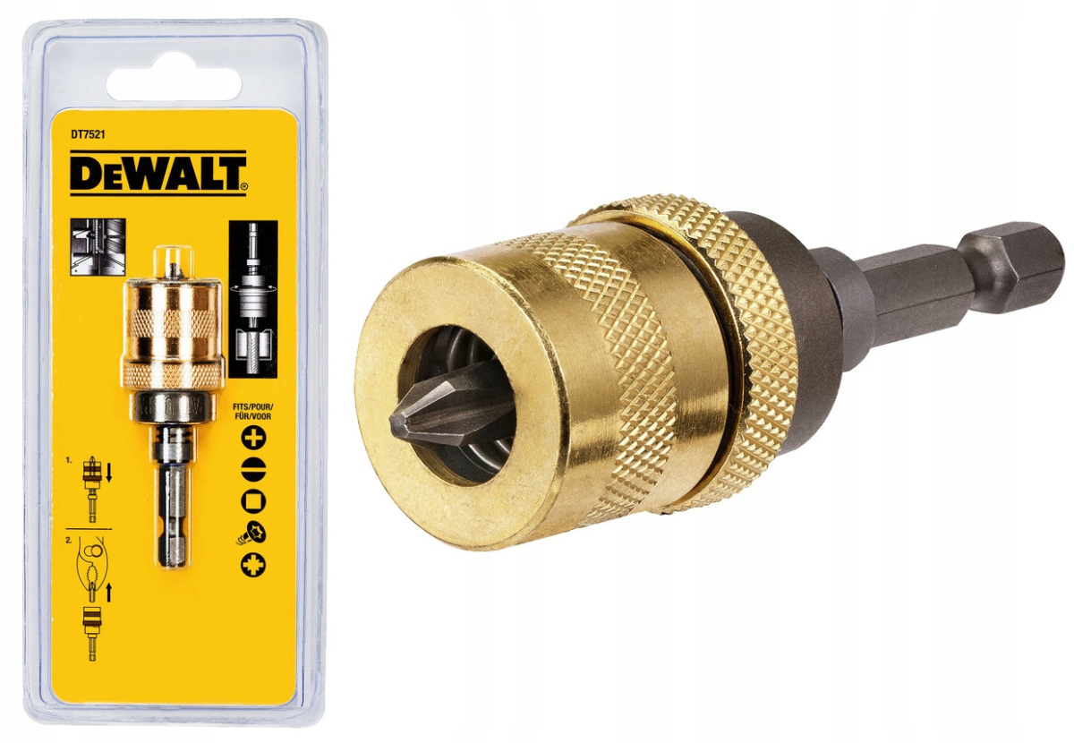 Uchwyt DeWalt z końcówką PH2 25 mm