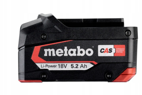 Akumulator Li-Ion Metabo 18 V 5,2 Ah 625028000