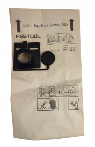 Festool - Worek filtrujący - FIS-CT 22/5 szt.