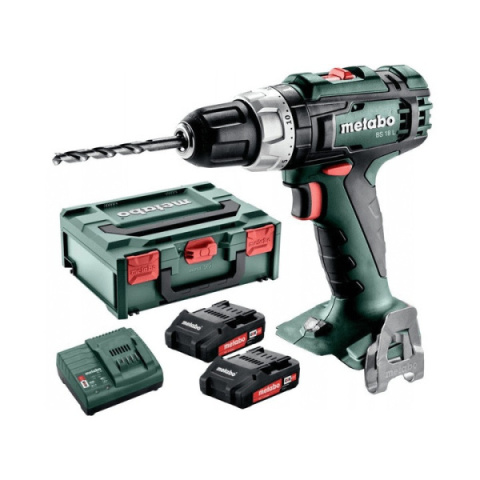 Metabo wiertarko wkrętarka BS 18 L 2x2,0 Ah 18V walizka ładowarka