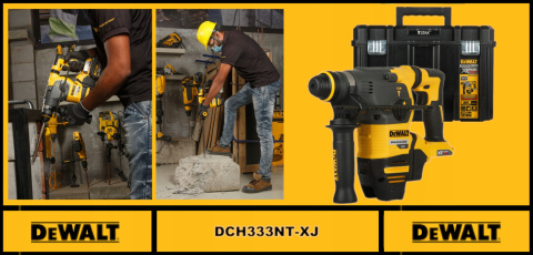 Młot udarowo-obrotowy Akumulatorowy Dewalt z uchwytem SDS-plus 3,5J 54V XR FlexVol