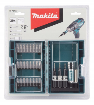 Zestaw wierteł i bitów Makita D-73477 29 sztuk