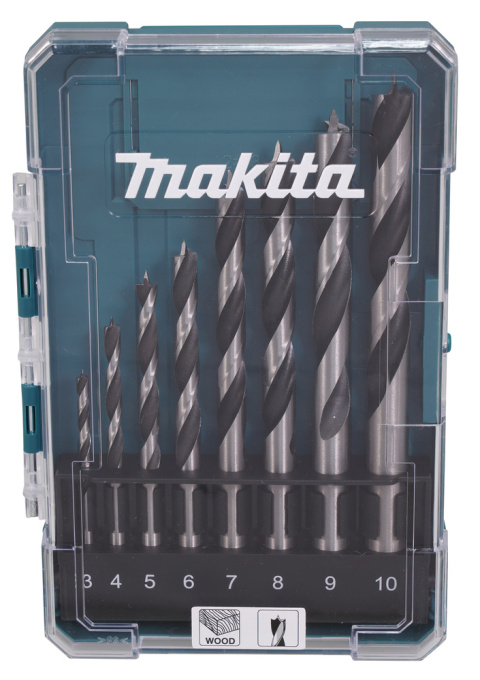 zestaw wierteł do drewna Makita D-77257