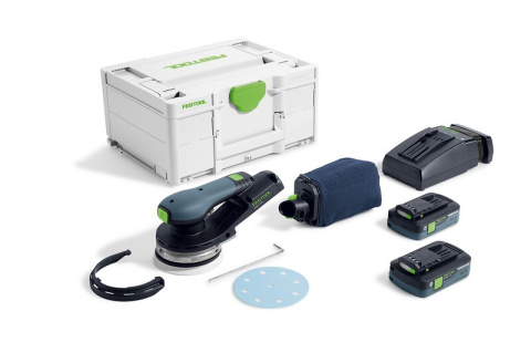 Festool Akumulatorowa szlifierka mimośrodowa ETSC 2 125 4,0 I-Plus Festool Akumulatorowa szlifierka mimośrodowa ETSC 2 125 4,0 I-Plus