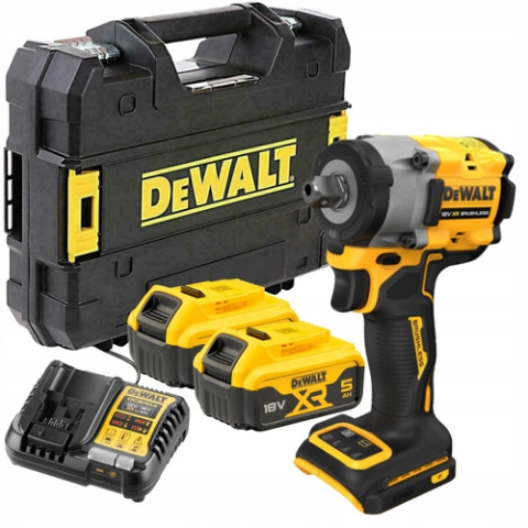 Klucz udarowy DeWalt DCF922P2T 18V 2x5Ah 406Nm 1/2 cala