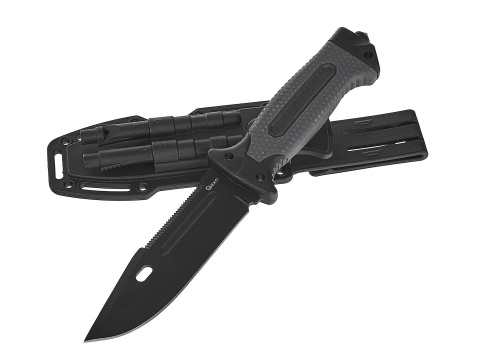 Nóż taktyczny GEKO 275/135mm z kaburą BLACK SURVIVAL SERIES Nóż taktyczny GEKO 275/135mm z kaburą BLACK SURVIVAL SERIES