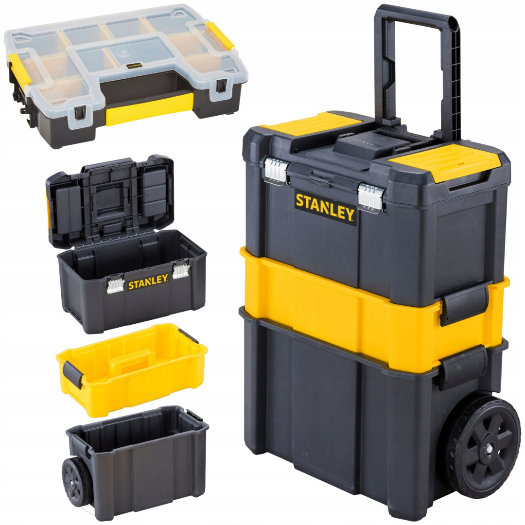 Warsztat mobilny 3w1 ESSENTIAL Organizer SORTMASTER STANLEY STST1-81320