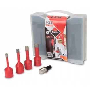 Zestaw wierteł diamentowych Mini Drygres Premium RUBI